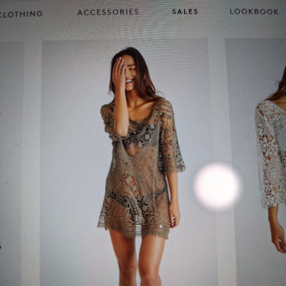 Banana Moon crochet cover up